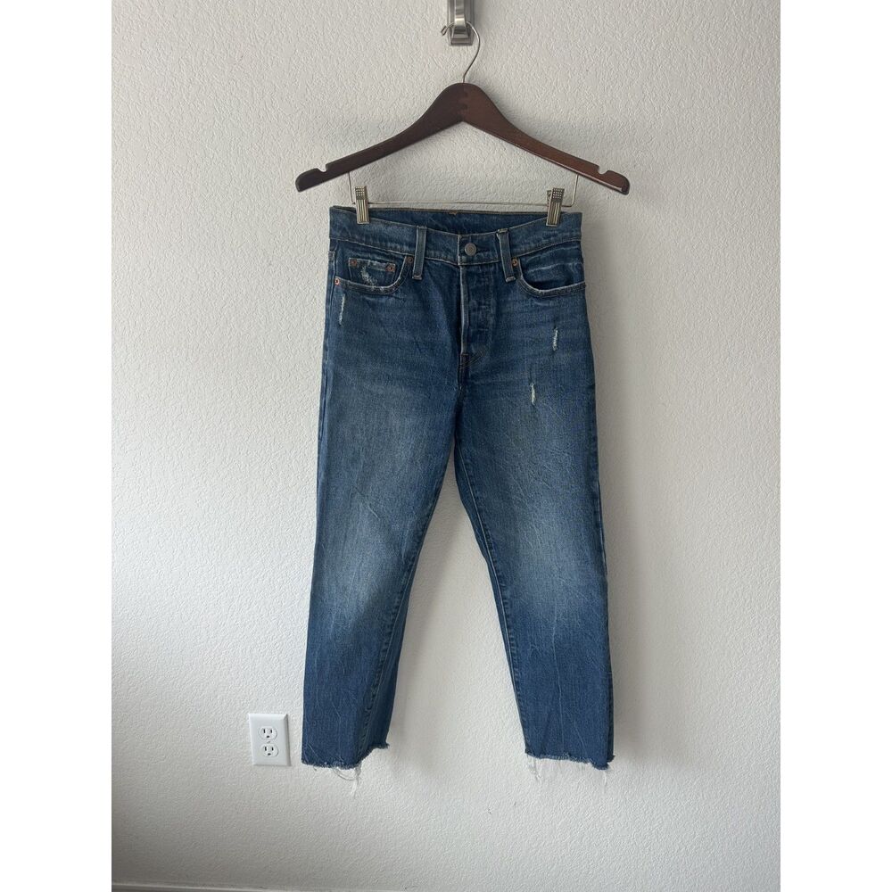 Levi's High Rise Straight Jeans